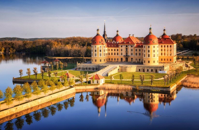 Moritzburg Castle, Moritzburg, Saxony, Germany, Germany